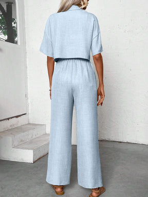 Conjunto de Linho Casual
