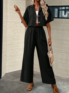 Conjunto de Linho Casual