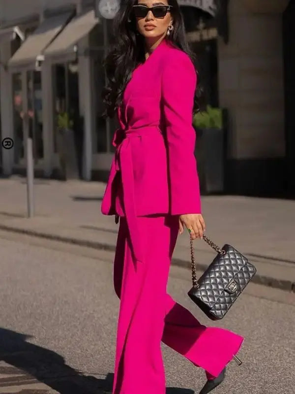 Conjunto Social Scandal de Blazer + Calça Alfaiataria