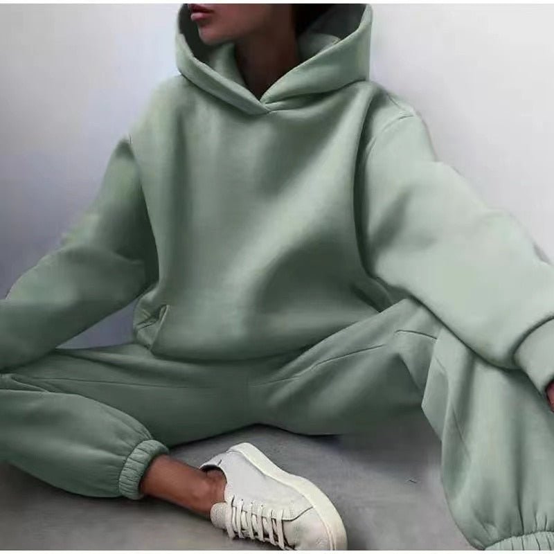 Conjunto Moletom Feminino De Frio - Bruna