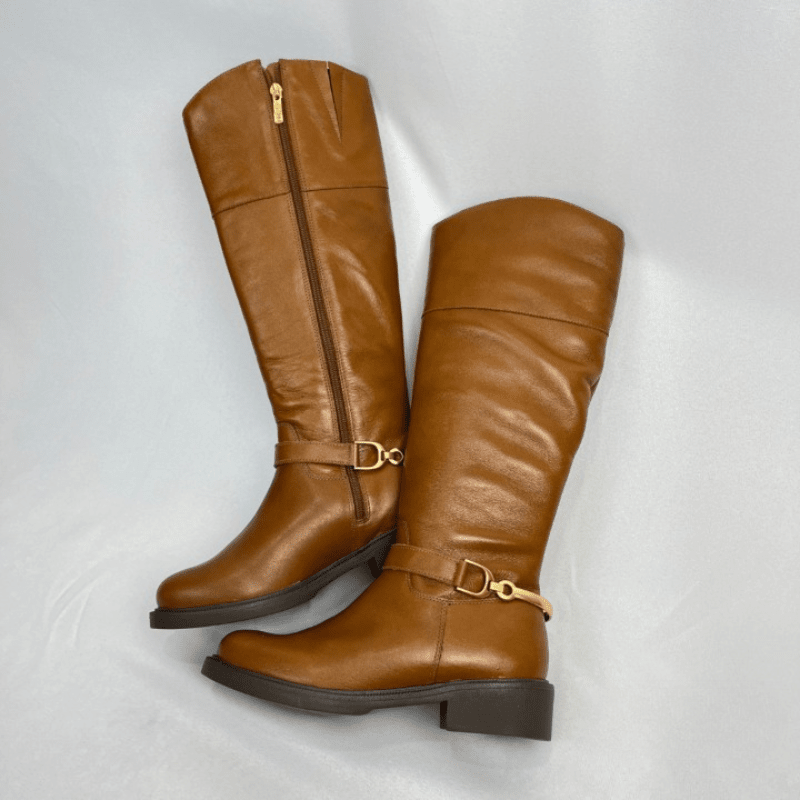Bota Feminina Sem Salto - Toast [050] - Bota Feminina Sem Salto - Toast Miazzi 