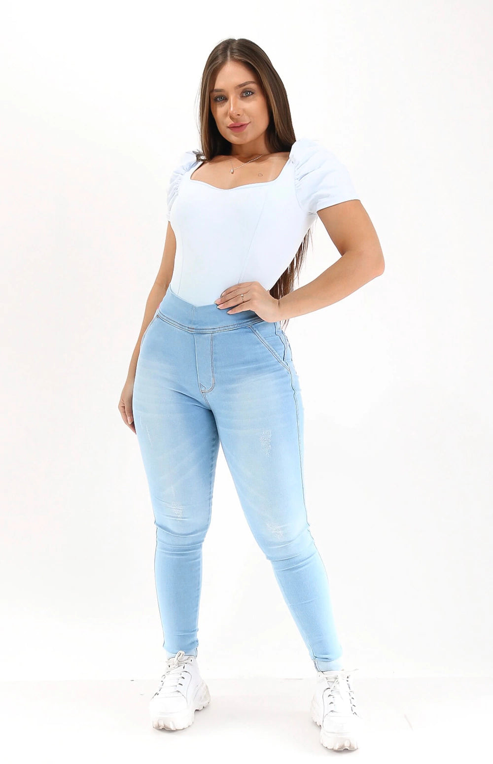 Calça Jeans Feminina - Extreme Power Comfy Clarac [093] - CALÇA JEANS FEMININA - EXTREME POWER COMFY CLARA Miazzi 